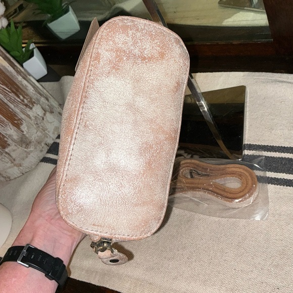 NWT Bed Stu Leather Ventura Clutch Crossbody Bag Nectar Lux MSRP $155 - Picture 7 of 12